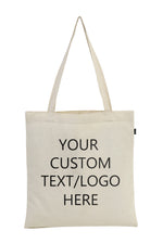 Custom Tote Bag - 5 to 500 Personalized Shopping Bags with Your Logo, Promotional Canvas Tote - Ansari LLC