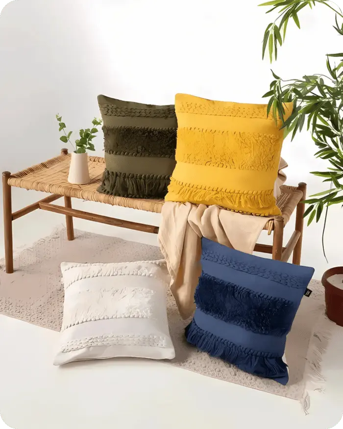 Cushion Cover Collection for Stylish Home Decor - Ansari LLC