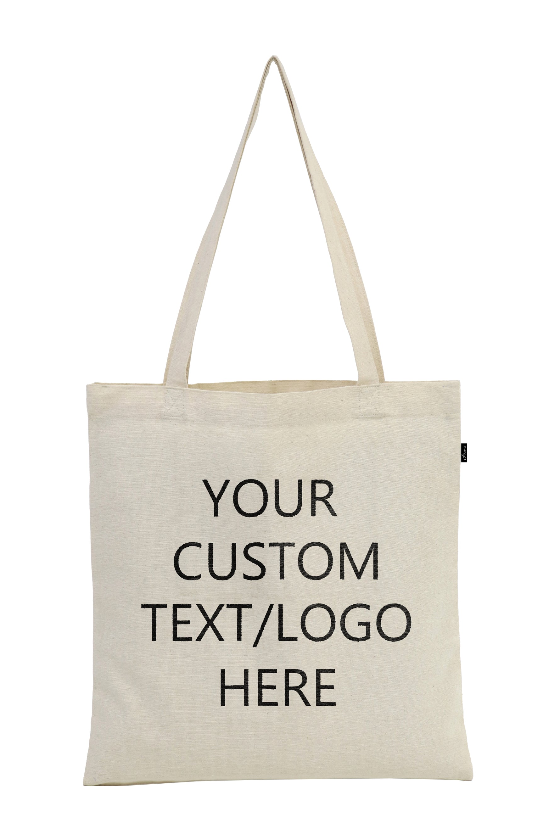 Custom Tote Bag - 5 to 500 Personalized Shopping Bags with Your Logo, Promotional Canvas Tote - Ansari LLC