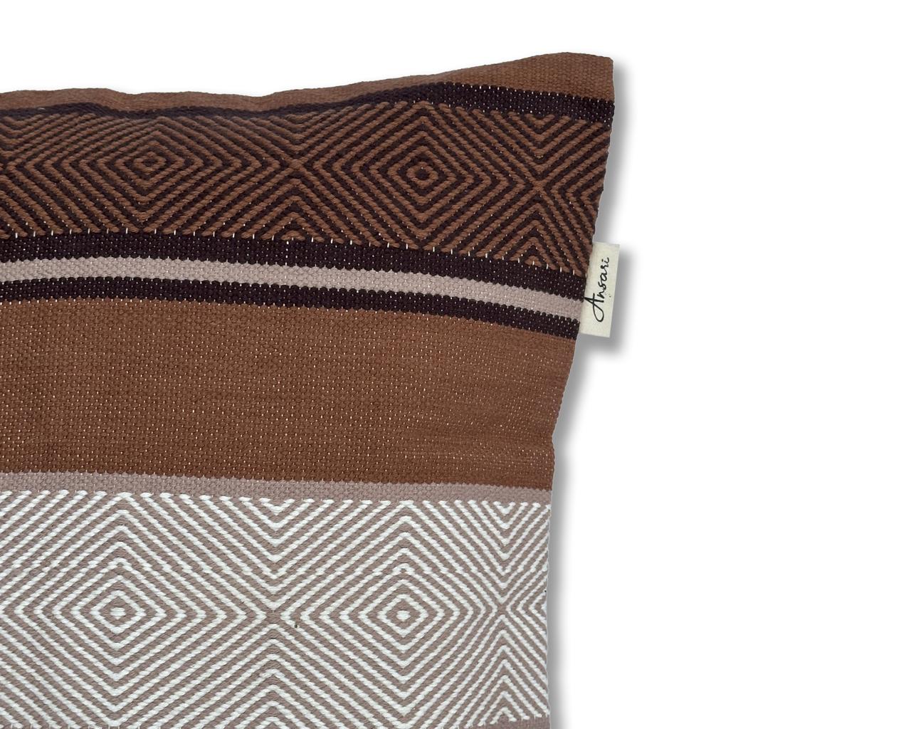 Pack of 2 Hand Crafted Desert Cushion Covers for Home Decor - Ansari LLC