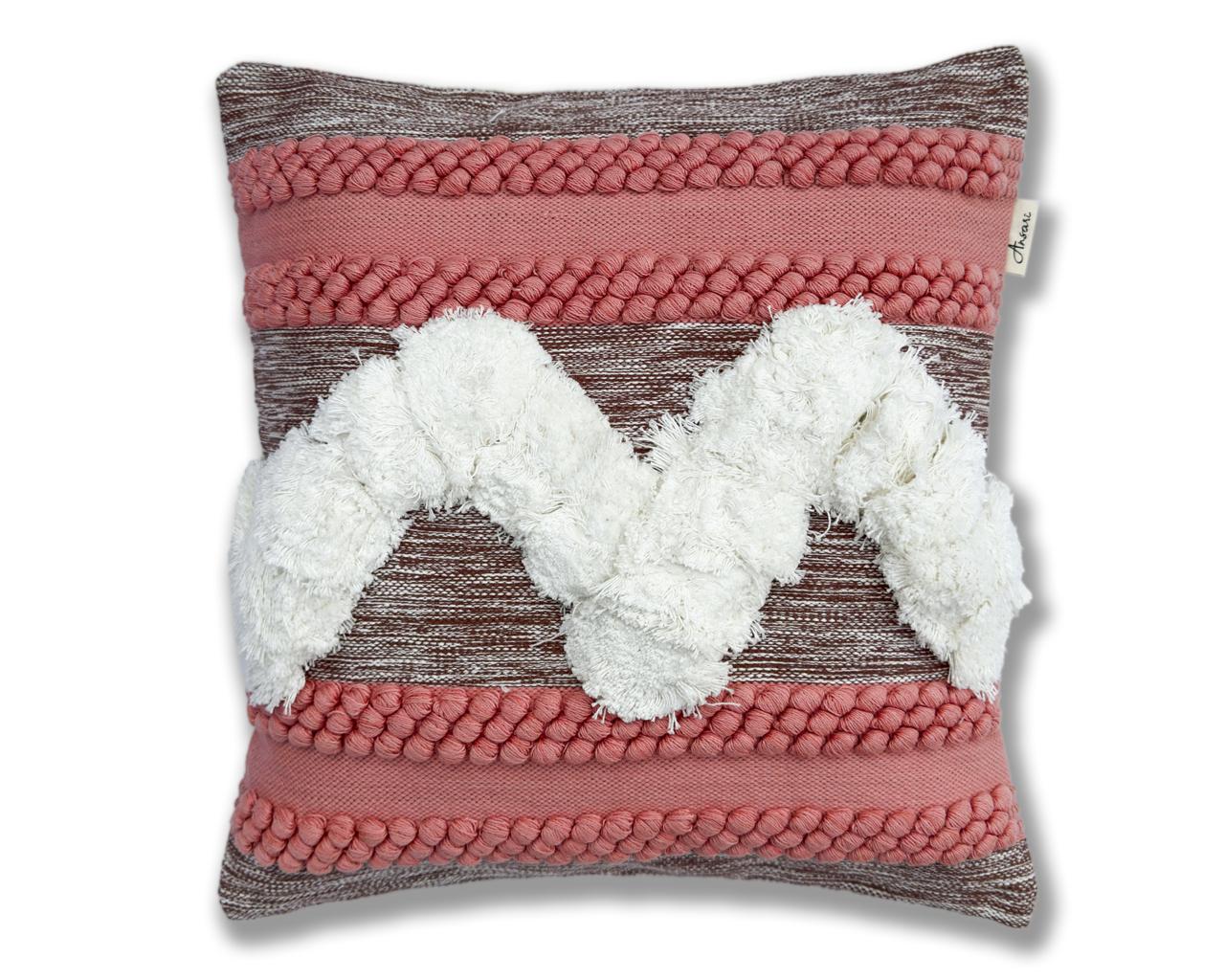 Pack of 2 Hand Crafted Tassels Cushion Covers for Stylish Home Decor - Ansari LLC