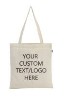 Personalize Tote Bag | Custom Cotton Shop Bag with Logo & Image | Bulk Personalised Tote Bags for Events, Gifts, or Shopping