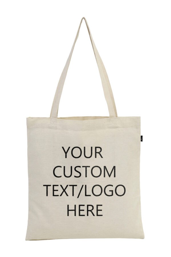 Personalize Tote Bag | Custom Cotton Shop Bag with Logo & Image | Bulk Personalised Tote Bags for Events, Gifts, or Shopping