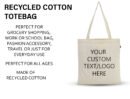 Personalize Tote Bag | Custom Cotton Shop Bag with Logo & Image | Bulk Personalised Tote Bags for Events, Gifts, or Shopping
